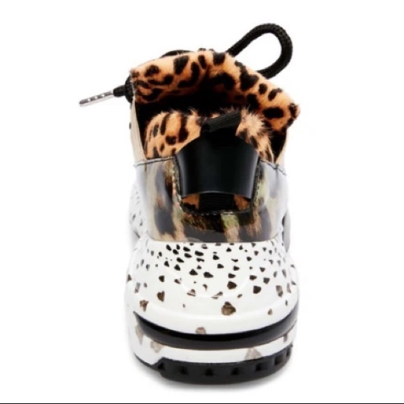 Steve Madden animal print sneakers - Picture 3 of 4